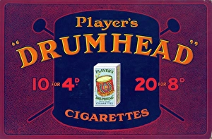 John Player's Archive Prints: Drumhead Cigarettes, 1924