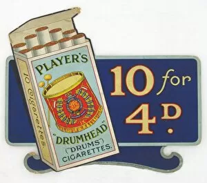 Images Dated 21st December 2011: Drumhead Cigarettes, 1925=27
