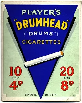Images Dated 15th November 2011: Drumhead Cigarettes: Made in Dublin, 1934