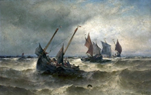Ship Prints: Fishing Boats at Sea