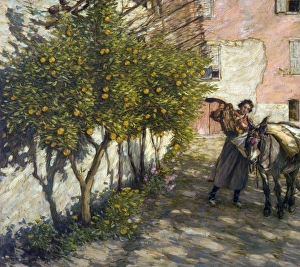 House Prints: Gathering Oranges - Henry Herbert La Thangue