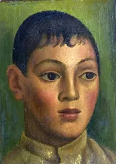 Fine Art Collection: Head of a Boy - Mark Gertler