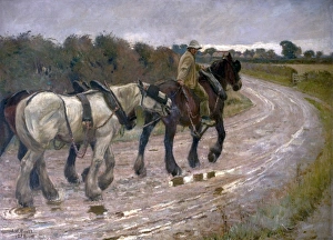 <b class=qtipBold><figcaption>Homeward Bound</figcaption></b><br>Artist: Booth, James William - Title: Homeward Bound - Date: 1898 - Original Medium and Size: Oil on Canvas 101.6 x 152.4 Homeward Bound