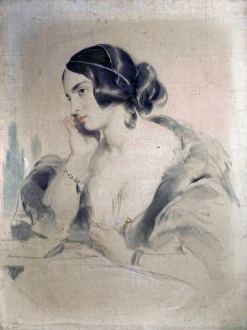 Woman Prints: The Honourable Mrs Norton - Edwin Henry Landseer