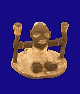 ifa cup and cover, Nigerian, 188-1878