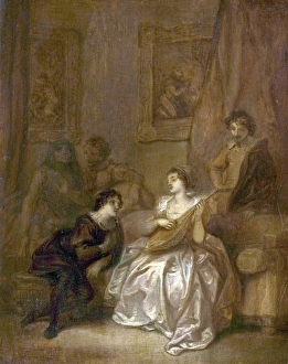 Dress Prints: Illustration to Le Stranges Gil Blas