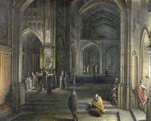 Stone Prints: Interior of a Church