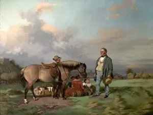 Joseph Fenton with His Family on the Meadows, Nottingham - William Malbon