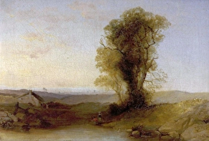 <b class=qtipBold><figcaption>Landscape</figcaption></b><br>Artist: Dawson, Henry - Title: Landscape - Date: N/A - Original Medium and Size: Oil on Canvas 30.5 x 45.7 Landscape