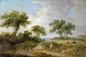 Figures Prints: Landscape with Figures