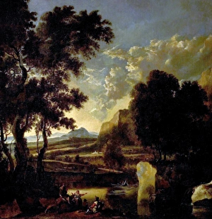 Landscape with Figures in the Foreground