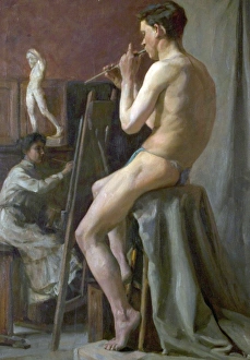 Painter Prints: Life Class - Thomas J Gillott