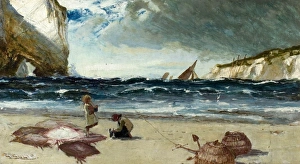Fishing Boats at Sea