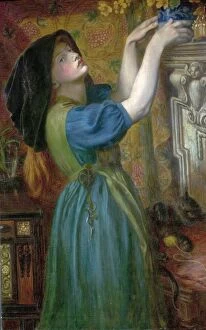 Animals Collection: Marigolds (The Bower Maiden, Fleur-de-Marie) - Dante Gabriel Rossetti