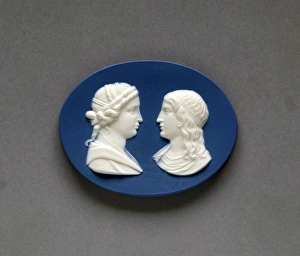 medallion, made by Josiah Wedgwood and Sons Ltd., 1775-1780 medallion, made by Josiah Wedgwood and Sons Ltd., 1775-1780