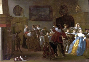 Merry Company (Interior with Cavaliers and Ladies) Merry Company (Interior with Cavaliers and Ladies)