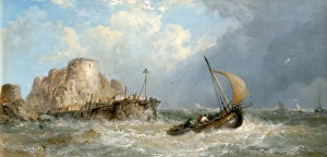 Ship Prints: Mont Orgueil Castle, Jersey