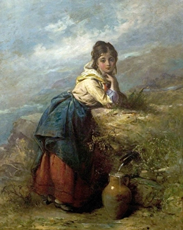 A Mountain Lassie (Girl with a Water Pot) A Mountain Lassie (Girl with a Water Pot)