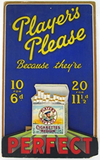 Navy Cut Medium Cigarettes, 1927