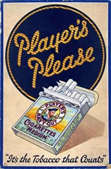 Navy Cut Medium Cigarettes, 1932
