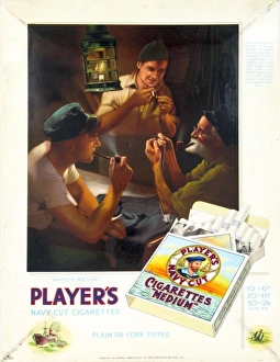 Navy Cut Medium Cigarettes, 1935=36