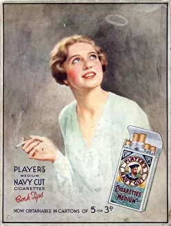 Images Dated 12th October 2011: Navy Cut Medium Cork Tip Cigarettes, 1930