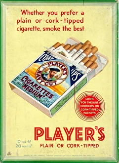 Navy Cut Medium Cigarettes, 1931