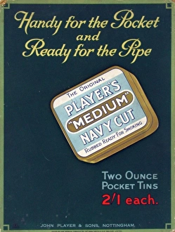 John Player's Archive Prints: Navy Cut Medium tobacco, 1928