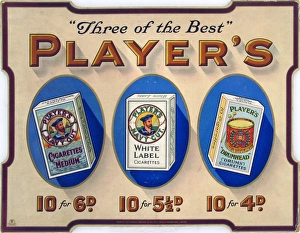 John Player's Archive Prints: Navy Cut mixed brands, 1925=26