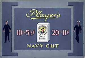 Images Dated 21st December 2011: Navy Cut White Label cigarettes, 1926