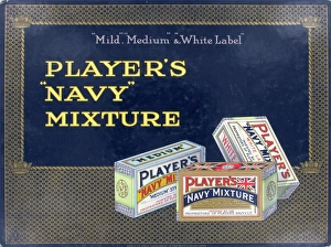 Packaging Prints: Navy Mixture tobacco, 1920=25