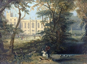 Newstead Abbey, Nottinghamshire, from the South - Unknown Artist