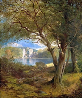 <b class=qtipBold><figcaption>Newstead Abbey, Nottinghamshire</figcaption></b><br>Bright, Henry Oil on Canvas 61 x 50.8 Newstead Abbey, Nottinghamshire