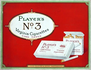 John Player's Archive Prints: No. 3 cigarettes, 1923=24