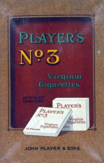 John Player's Archive Prints: No. 3 cigarettes, 1923=25