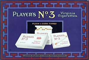 John Player's Archive Prints: No. 3 cigarettes, 1924=26