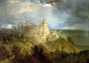 Images Dated 14th September 2009: Nottingham Castle (King Charles I Raising His Standard, 24 August 1642)