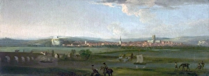 Local Artist And A Place Prints: Nottinghamshire from the South - George Lambert (style of)