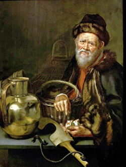 An Old Man with Broken Eggs An Old Man with Broken Eggs