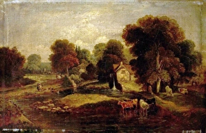 <b class=qtipBold><figcaption>Old Mill, Norwich, Norfolk</figcaption></b><br>Artist: British (Norwich) School - Title: Old Mill, Norwich, Norfolk - Date: N/A - Original Medium and Size: Oil on Canvas 34.3 x 53.3 Old Mill, Norwich, Norfolk
