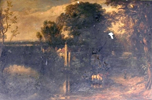 Horse Prints: Papplewick Dam, Nottinghamshire
