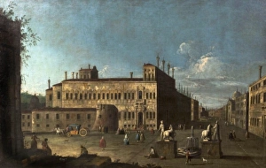 Blue Sky Prints: Piazza di Monte Cavallo, Rome, Italy