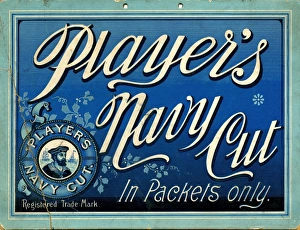 John Player's Archive Prints: Players Navy Cut: Blue design, 1900=1950