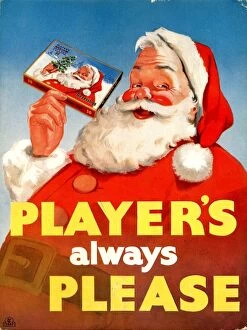 John Player's Archive Collection: Players always please: Father Christmas, 1957