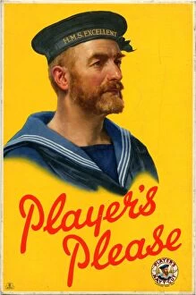 Images Dated 15th November 2011: Players Please: Sailor, 1955