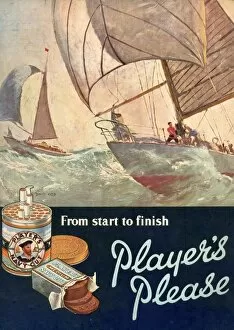 Images Dated 15th November 2011: Players Please: From start to finish, 1957
