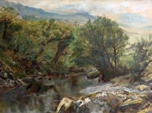 <b class=qtipBold><figcaption>Pool in Colwyn, North Wales</figcaption></b><br>Artist: Hayes, Frederick William - Title: Pool in Colwyn, North Wales - Date: N/A - Original Medium and Size: Oil on Paper 44.5 x 59.7 Pool in Colwyn, North Wales