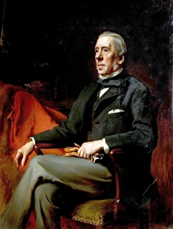 Portrait of Alderman John Barber, by Lance Calkin, 1888