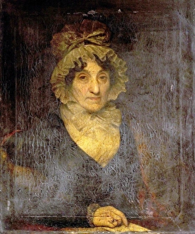 Dress Prints: Portrait of a Lady in a Frilled Cap