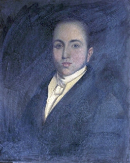 Portrait of a Young Man - French School 19th C Portrait of a Young Man - French School 19th C